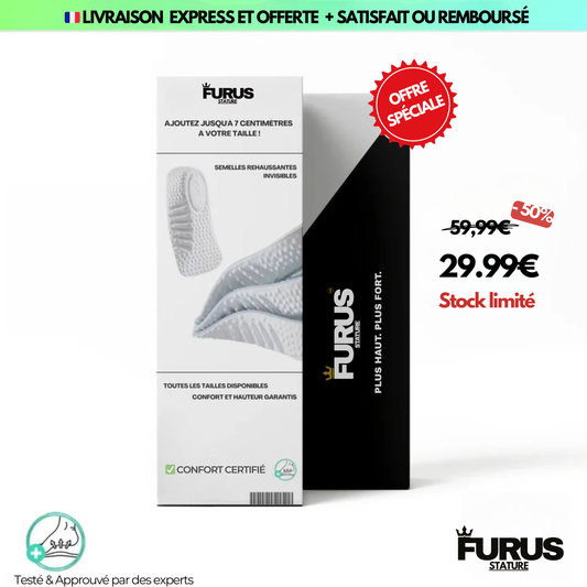 FURUS STATURE™ - Semelles grandissantes