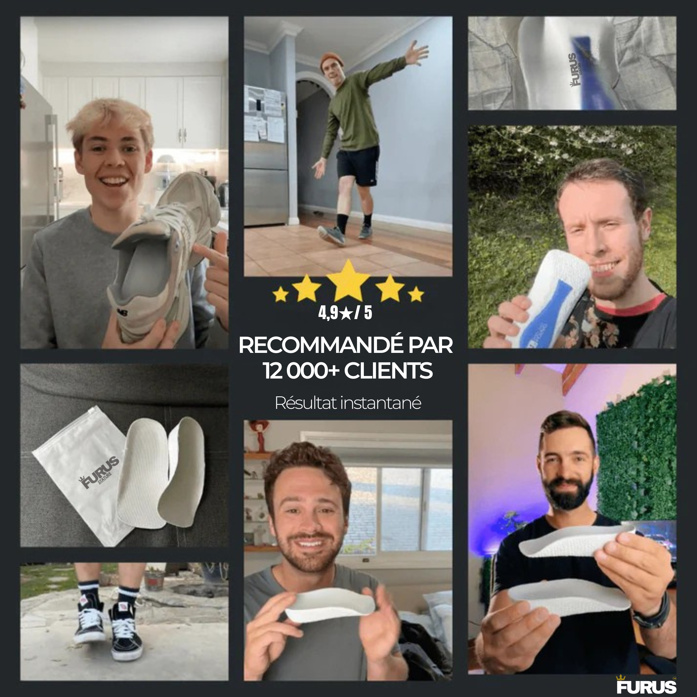 FURUS STATURE™ - Semelles grandissantes